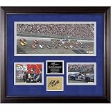 Mounted Memories Rusty Wallace Mini Panoramic Photo w/ Autographed Plate