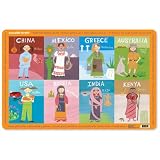 Girls of the World Placemats by Crocodile Creek