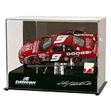 Kasey Kahne 1/24th Die Cast Display Case with Platform and Race Used Metal
