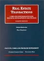 Real Estate Transactions: Statutes, Forms and Problems Supplement