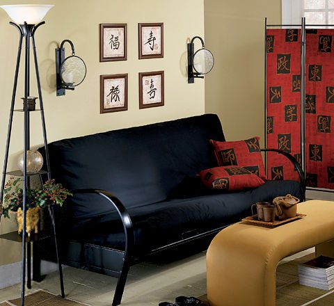 Kitchen: Evolution Steel Futon Frame and Mattress