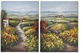 Valley Vista Series by Pitt (36x48 each)