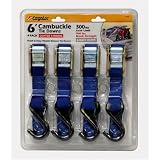 CargoLoc Cambuckle 52306 4-Piece Locking Tie Down Pack by Allied