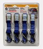Buy CargoLoc Cambuckle 52306 4-Piece Locking Tie Down Pack by Allied International