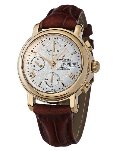 Aeronautec Swiss Made Admiral ANT-1011-GW Chronograph for Him Classic Design Aeronautec Swiss Made Admiral ANT-1011-GW Chronograph for Him Classic Design
