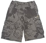 Quiksilver Boys Brown Cargo Shorts Faded Island Print 2T