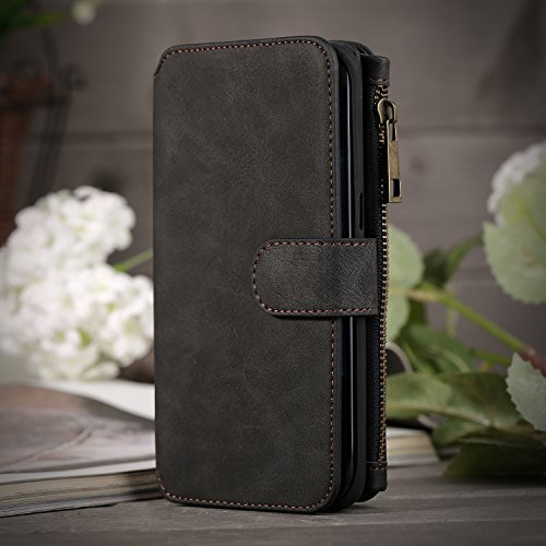 Note 5 Case, iNNEXT Galaxy Note 5 Wallet Case, Luxury PU Leather Case Flip Cover with Card Slots for Samsung Galaxy Note 5