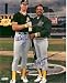 Mark McGwire & Reggie Jackson Dual Autographed/Hand Signed Oakland A's 8x10 Photo
