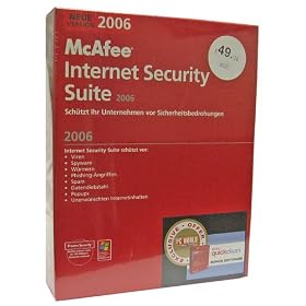 McAfee Internet Security Suite 2006 ( v. 8.0 ) + McAfee QuickClean - complete package - original CDs with user's guide in original McAfee sealed box - Win