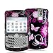 NEW Black Pink Flower Butterfly Snap-On Cover Case Cell Phone Protector for Blackberry Curve 8300 8330