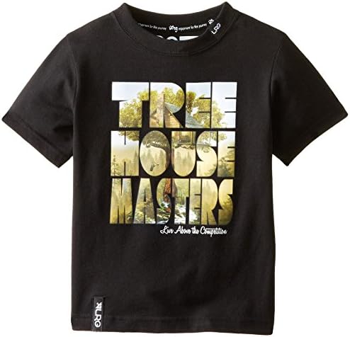 LRG Little Boys' Toddler Tree House Masters Tee, Black, 4T