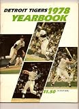1978 Detroit Tigers Yearbook