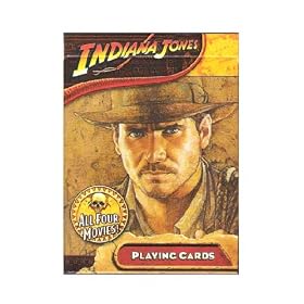 Indiana Jones Playing Cards "Four Movies Collection"