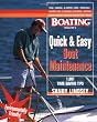Quick and Easy Boat Maintenance: 1,001 Time-Saving Tips