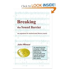 Breaking the Sound Barrier: an argument for mainstream literary music