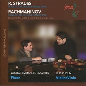 Strauss: Sonata for Violin & Piano - Rachmaninov: Sonata for Cello & Piano