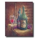 Wine Grapes Kitchen Tuscan Contemporary Picture Art Print