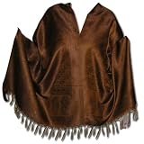 Handmade Self Printed Semi Silk Scarf Women's Wear From India (Free Shipping, No Minimum Purchase)