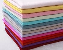 Prettystern - 200CM/180CM X 70CM 100% Wolle fein weich warm Pashmina Schal Stola - 15 Farben