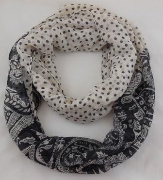 MUM52723E Two Tone Infinity Scarf