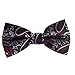 DBD7B01-03 Best Man Gift Patterned Wedding Stain Pre-Tied Bowties By Dan Smith