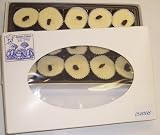 Scott's Cakes 1 lb. White Chocolate Raisin Cluster in a White Gourmet Box