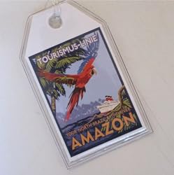Durable Luggage Tag Amazon Jungle