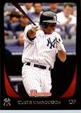 2011 Bowman Baseball Card # 22 Curtis Granderson - New York Yankees - MLB Trading Card in a Protective Display Case