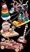 Fisher Price Ornaments Series 1 Set of 6 by Basic Fun