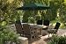 Grade A Teak 15 Piece Cheltenham Green Dining Set