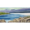 Lake Tahoe California -12 X 24"