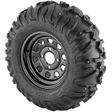 ITP 25x10-12 TundraCross, Black Delta Steel, Tire Wheel Kit 44825 by ITP Tires