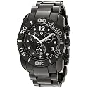 Swiss Legend Men's 10127-BKBD Chronograph Diamond Black Ceramic Black Dial Watch