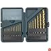 Bosch TI18 18-Piece Titanium Twist Drill Bit Assortment with Plastic Case