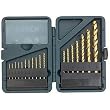 Bosch TI18 18-Piece Titanium Twist Drill Bit Assortment with Plastic Case