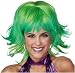 Lemon Lime Trippy Shag Club Diva Costume Wig
