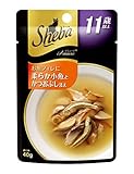 シーバ (Sheba) アミューズ 11歳以上 お魚フィレに柔らか小魚とかつおぶし添え 魚介の旨みスープ 40g×12個入り<SAM21>