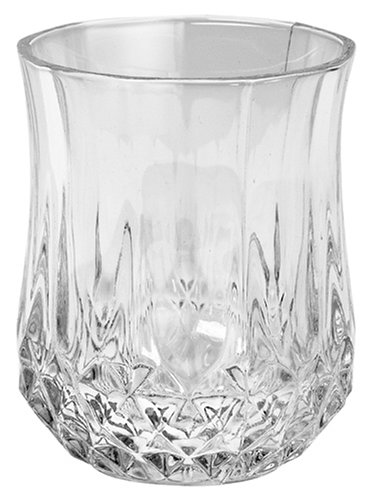 Cristal D'Arques Longchamp 1 1/2-Ounce Old Fashioned Shot Glasses, Set of 6