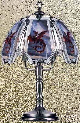 Dragon Touch Lamp ET-DRG Select Base Finish: Antique Brass
