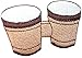 ID 3160 Bongo Drums Patch Play Music Beat Rhythm Embroidered Iron On Applique