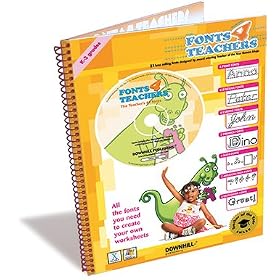 Fonts4Teachers Handwriting CD