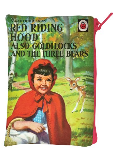 Wild and Wolf Red Riding Hood Zip Up Pouch