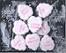 White Fluted Wedding Hearts [100/1oz. Packets]