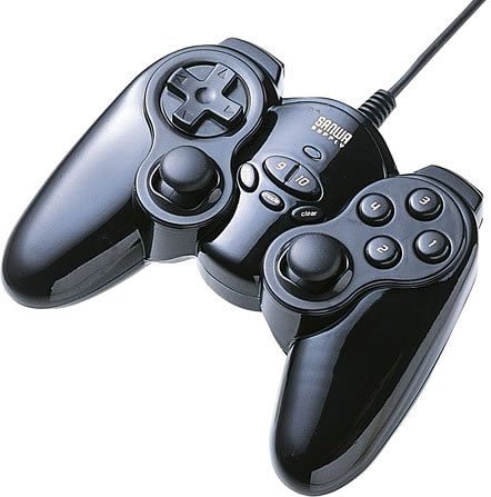 SANWA SUPPLY JY-P60UBK USB�Q�[���p�b�h