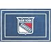 Anglo Oriental New York Rangers Border Logo Floor Rug