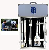 Detroit Tigers 8pc. BBQ Set w/Case
