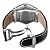 Ebel Men's 9301F61/5335P06GS Classic Hexagon Black Chronograph Dial Watch from Ebel