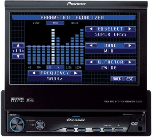 Pioneer AVH-P5000DVD 1 Din DVD Multimedia AV Receiver