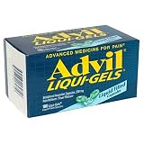 Advil Solubilized Ibuprofen, 200 mg, Liquid Filled Capsules 180 liqui-gels