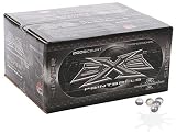 DXS Silver Paintballs - 2000 Rounds - Silver Shell / White Fill